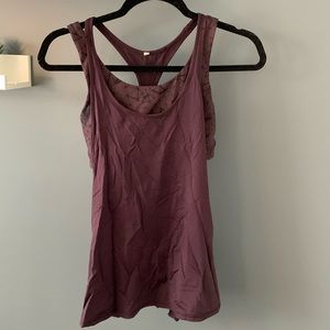 Camisole and sports bra